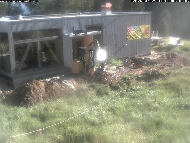 Archiv Foto Webcam Die Hossa Bar am Corvatsch