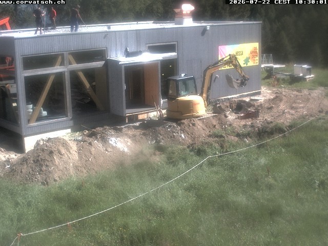 Archiv Foto Webcam Die Hossa Bar am Corvatsch