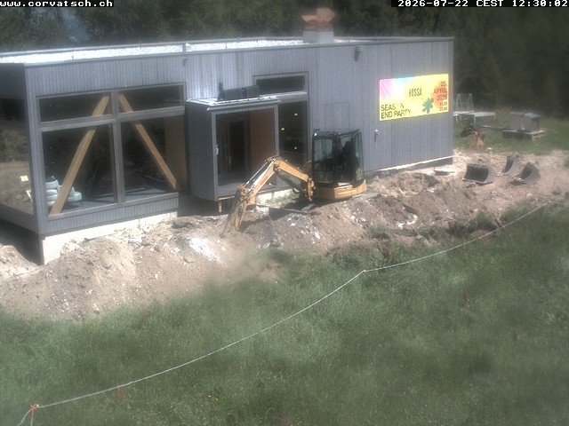 Archiv Foto Webcam Die Hossa Bar am Corvatsch