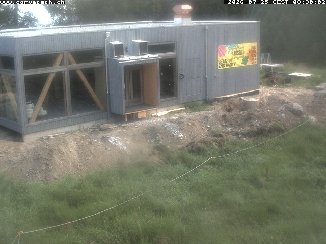 Archiv Foto Webcam Die Hossa Bar am Corvatsch
