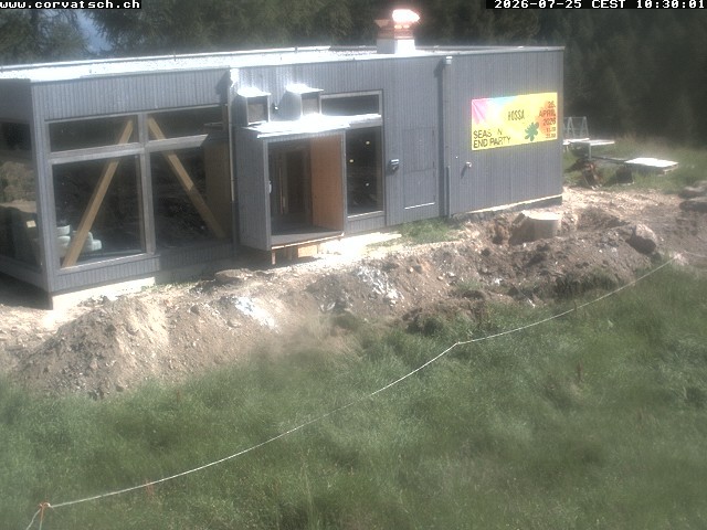 Archiv Foto Webcam Die Hossa Bar am Corvatsch