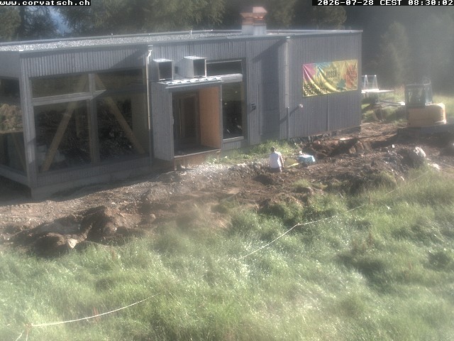 Archiv Foto Webcam Die Hossa Bar am Corvatsch