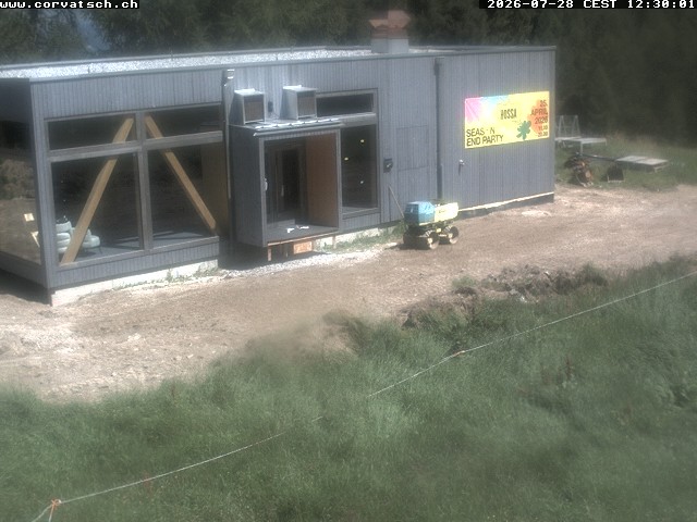 Archiv Foto Webcam Die Hossa Bar am Corvatsch