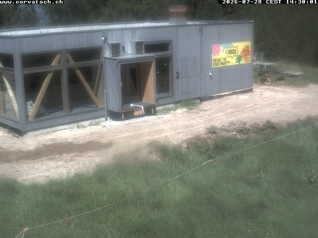 Archiv Foto Webcam Die Hossa Bar am Corvatsch