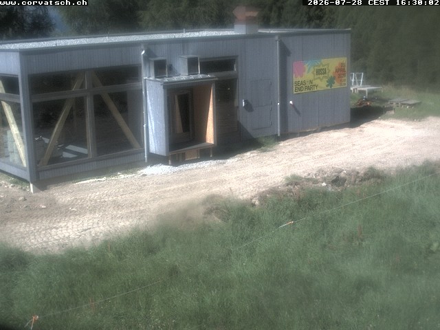 Archiv Foto Webcam Die Hossa Bar am Corvatsch