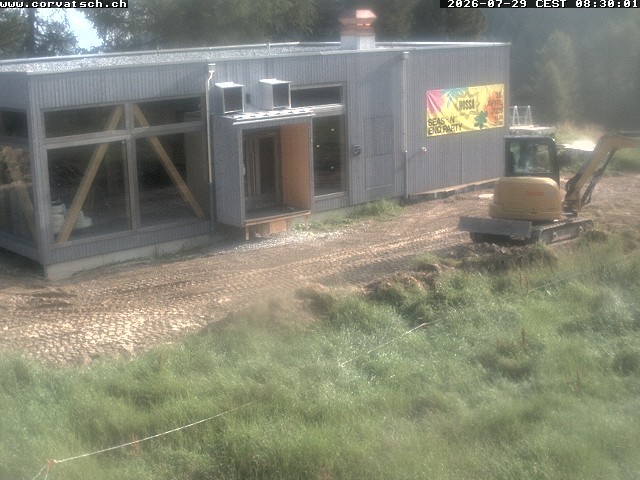 Archiv Foto Webcam Die Hossa Bar am Corvatsch