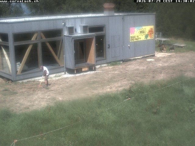 Archived image Webcam St. Moritz - Corvatsch: Hossa Bar
