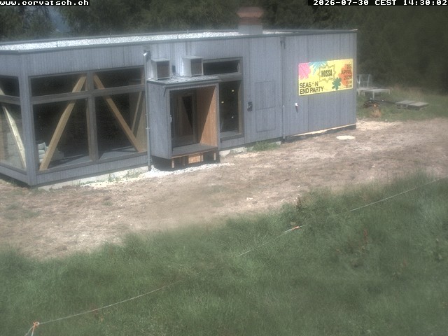 Archiv Foto Webcam Die Hossa Bar am Corvatsch