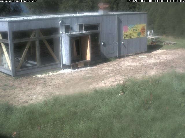 Archiv Foto Webcam Die Hossa Bar am Corvatsch