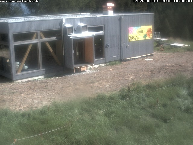 Archiv Foto Webcam Die Hossa Bar am Corvatsch