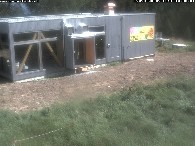 Archiv Foto Webcam Die Hossa Bar am Corvatsch