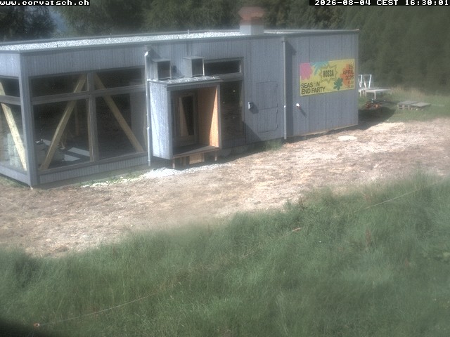 Archiv Foto Webcam Die Hossa Bar am Corvatsch