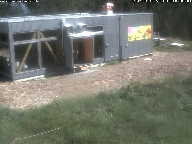 Archiv Foto Webcam Die Hossa Bar am Corvatsch
