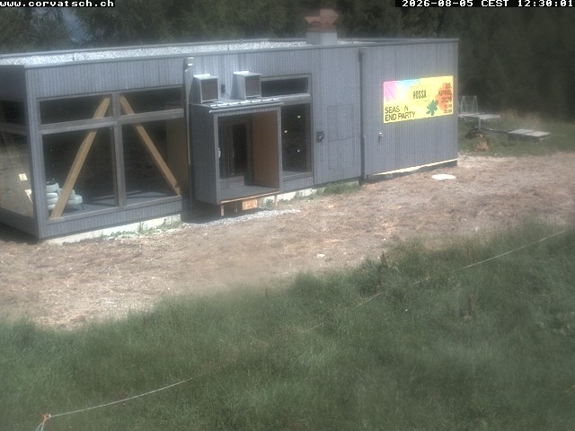 Archiv Foto Webcam Die Hossa Bar am Corvatsch