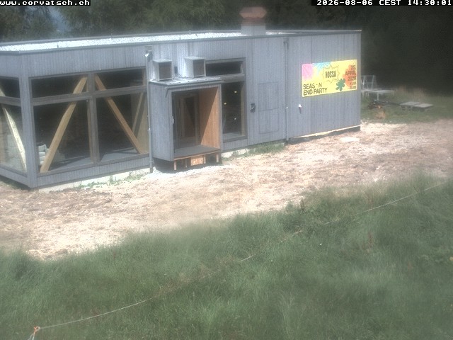 Archiv Foto Webcam Die Hossa Bar am Corvatsch