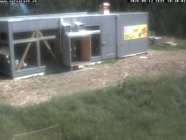 Archiv Foto Webcam Die Hossa Bar am Corvatsch