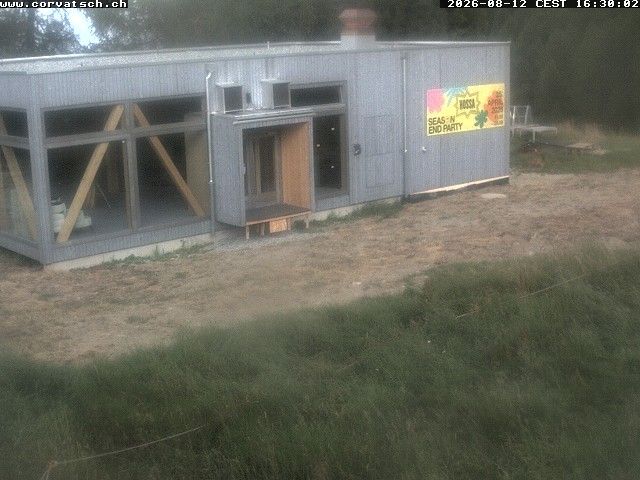 Archiv Foto Webcam Die Hossa Bar am Corvatsch