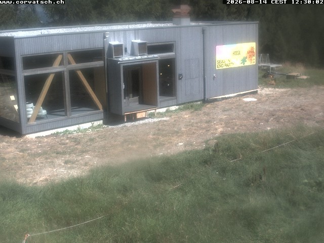 Archiv Foto Webcam Die Hossa Bar am Corvatsch