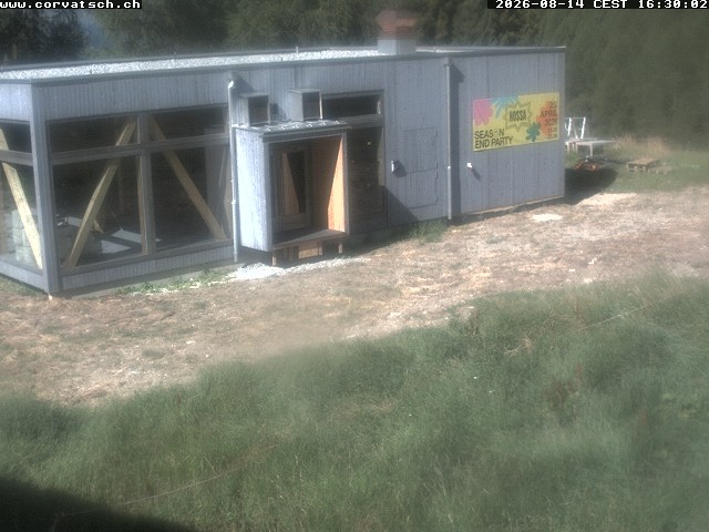 Archiv Foto Webcam Die Hossa Bar am Corvatsch