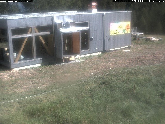 Archived image Webcam St. Moritz - Corvatsch: Hossa Bar