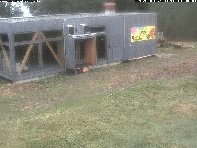 Archiv Foto Webcam Die Hossa Bar am Corvatsch