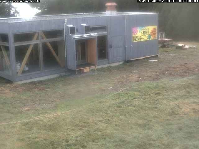 Archiv Foto Webcam Die Hossa Bar am Corvatsch