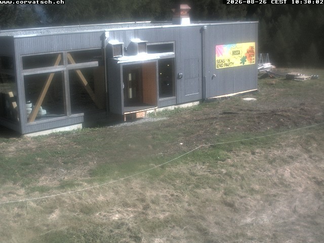 Archived image Webcam St. Moritz - Corvatsch: Hossa Bar