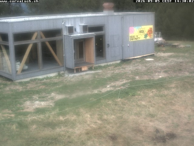 Archived image Webcam St. Moritz - Corvatsch: Hossa Bar