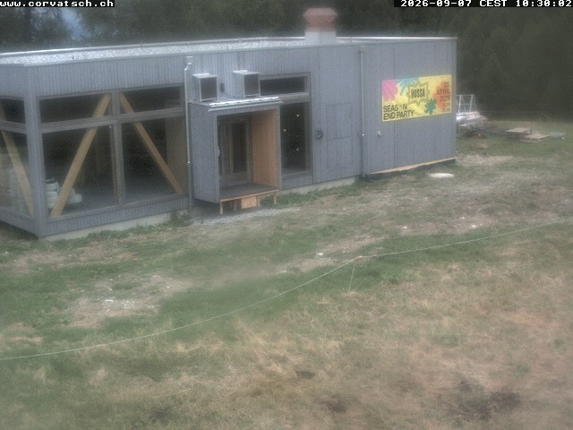 Archiv Foto Webcam Die Hossa Bar am Corvatsch