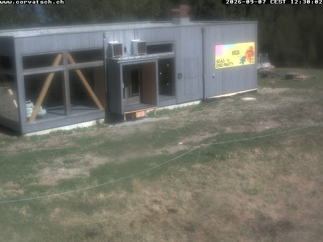 Archiv Foto Webcam Die Hossa Bar am Corvatsch