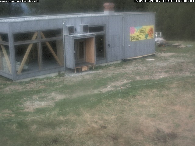 Archiv Foto Webcam Die Hossa Bar am Corvatsch