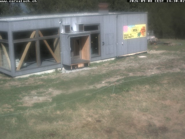 Archiv Foto Webcam Die Hossa Bar am Corvatsch