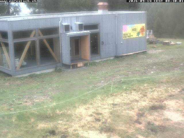Archiv Foto Webcam Die Hossa Bar am Corvatsch