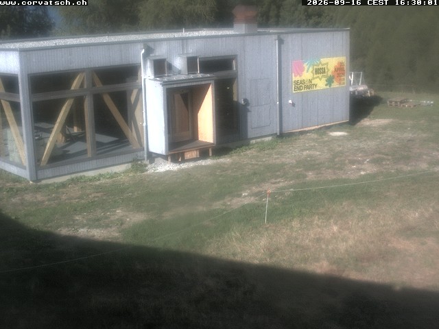 Archiv Foto Webcam Die Hossa Bar am Corvatsch