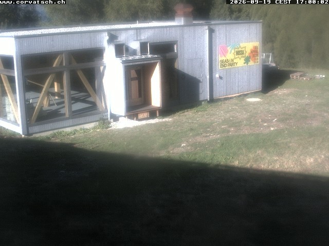 Archived image Webcam St. Moritz - Corvatsch: Hossa Bar