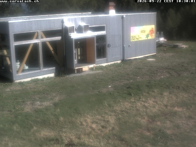 Archived image Webcam St. Moritz - Corvatsch: Hossa Bar