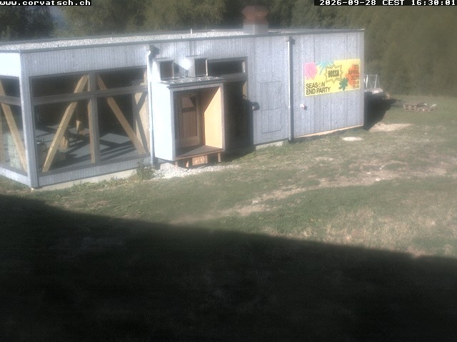 Archiv Foto Webcam Die Hossa Bar am Corvatsch