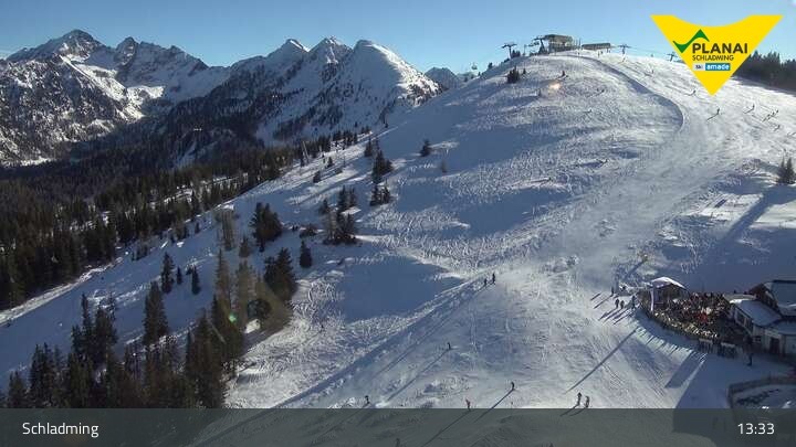 Archived image Webcam Schladming - Top Station Planai II