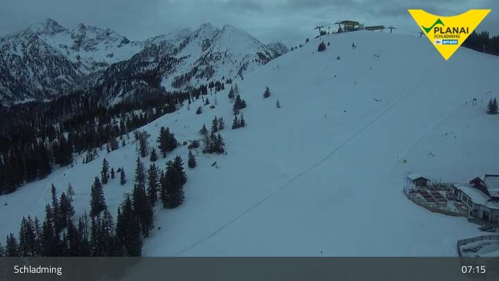 Archived image Webcam Schladming - Top Station Planai II