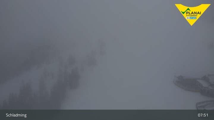 Archiv Foto Webcam Schladming - Planai Bergstation II