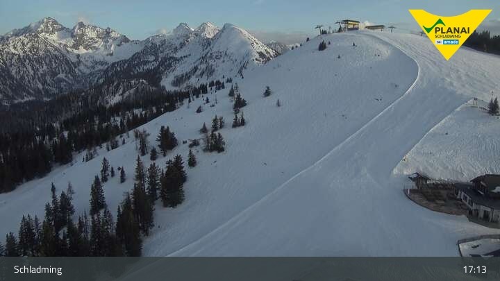 Archiv Foto Webcam Schladming - Planai Bergstation II