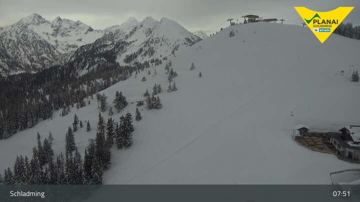 Archived image Webcam Schladming - Top Station Planai II