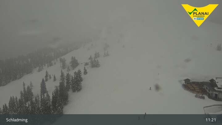 Archiv Foto Webcam Schladming - Planai Bergstation II