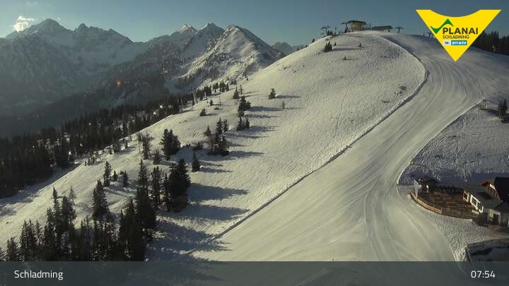 Archiv Foto Webcam Schladming - Planai Bergstation II