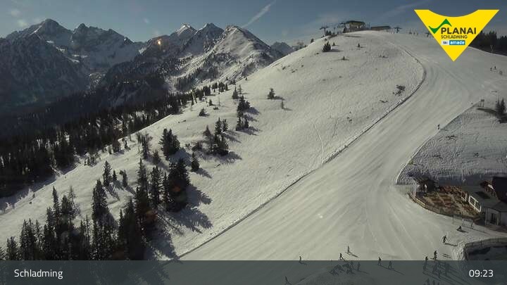 Archiv Foto Webcam Schladming - Planai Bergstation II