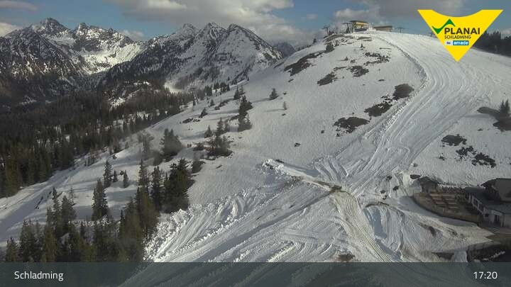 Archived image Webcam Schladming - Top Station Planai II