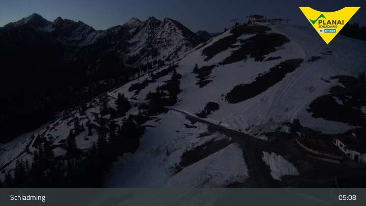 Archiv Foto Webcam Schladming - Planai Bergstation II