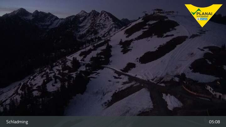 Archived image Webcam Schladming - Top Station Planai II