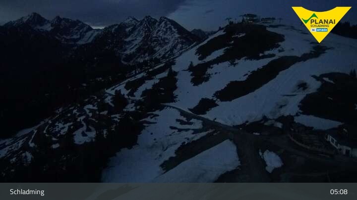 Archived image Webcam Schladming - Top Station Planai II