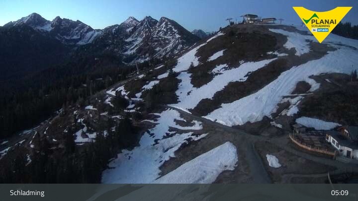 Archiv Foto Webcam Schladming - Planai Bergstation II